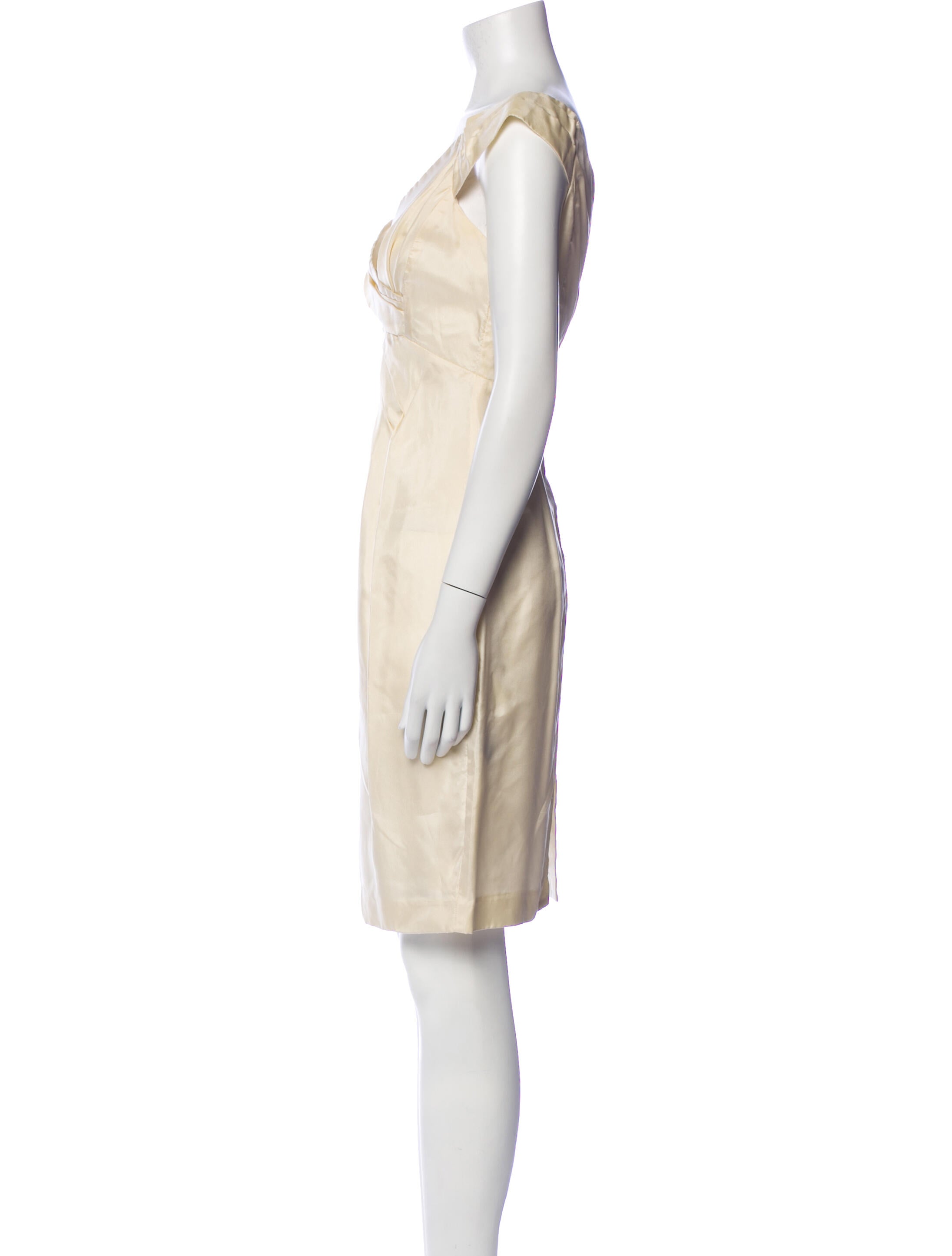 Black Halo Silk Mini Dress