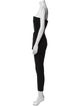 Black Halo Strapless Jumpsuit