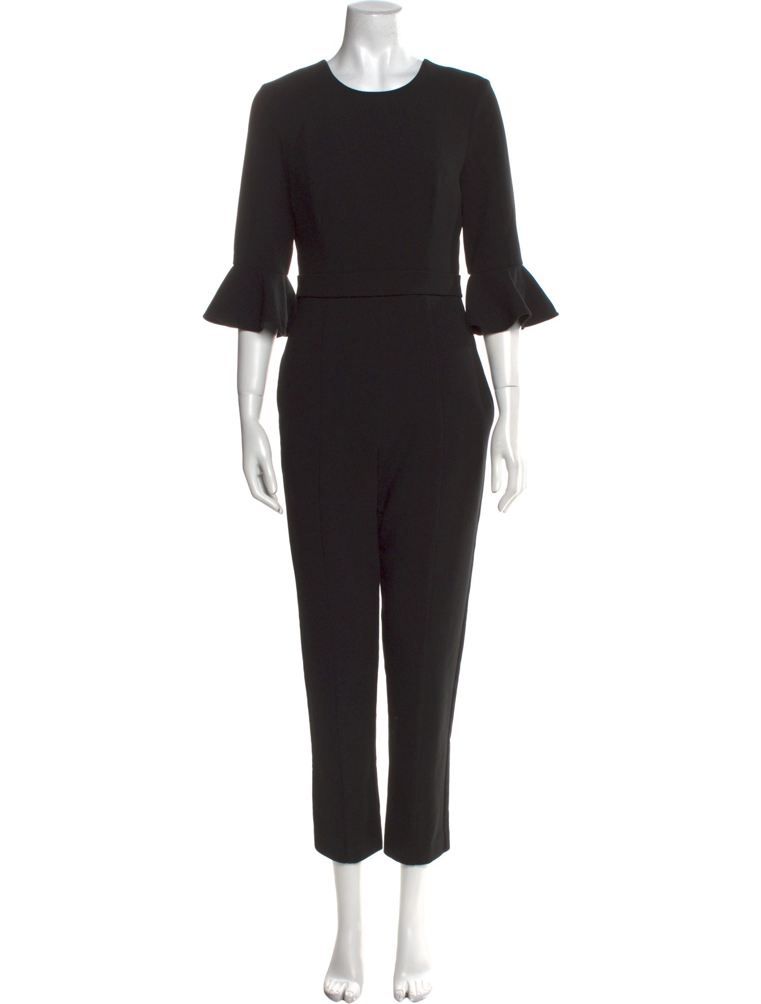 Black Halo Crew Neck Jumpsuit