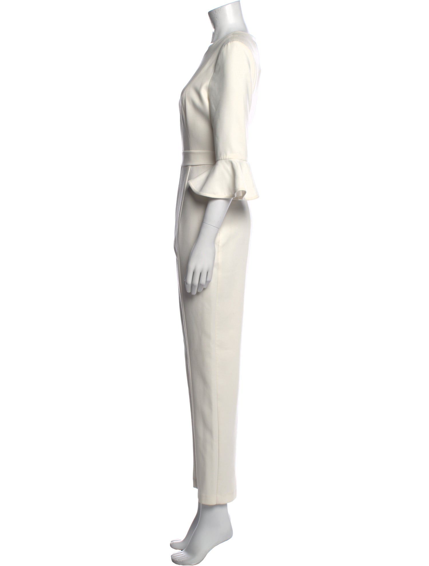 Black Halo Scoop Neck Jumpsuit