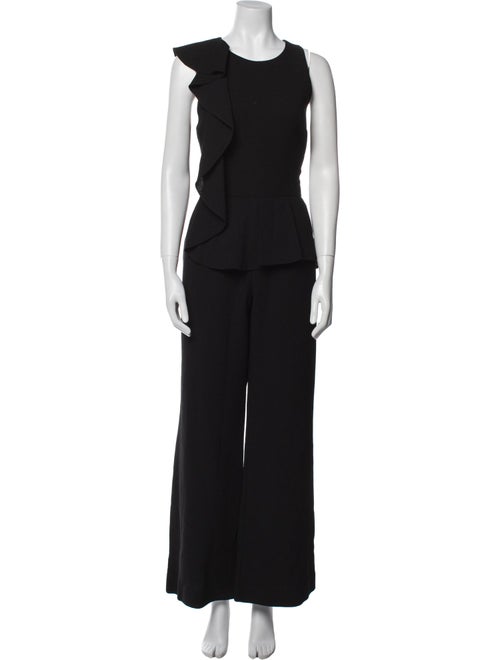 Black Halo Crew Neck Jumpsuit