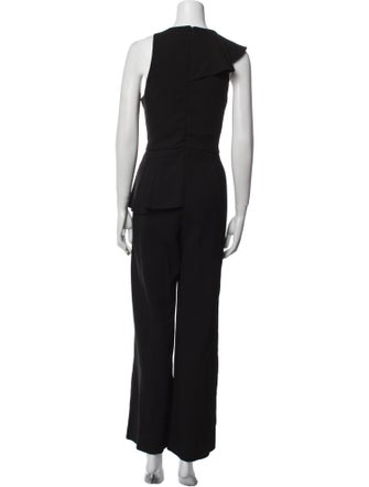 Black Halo Crew Neck Jumpsuit