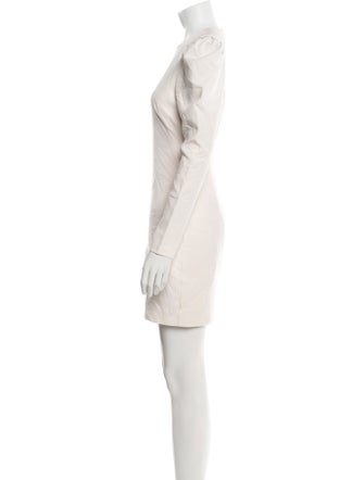 Black Halo Nylon Mini Dress