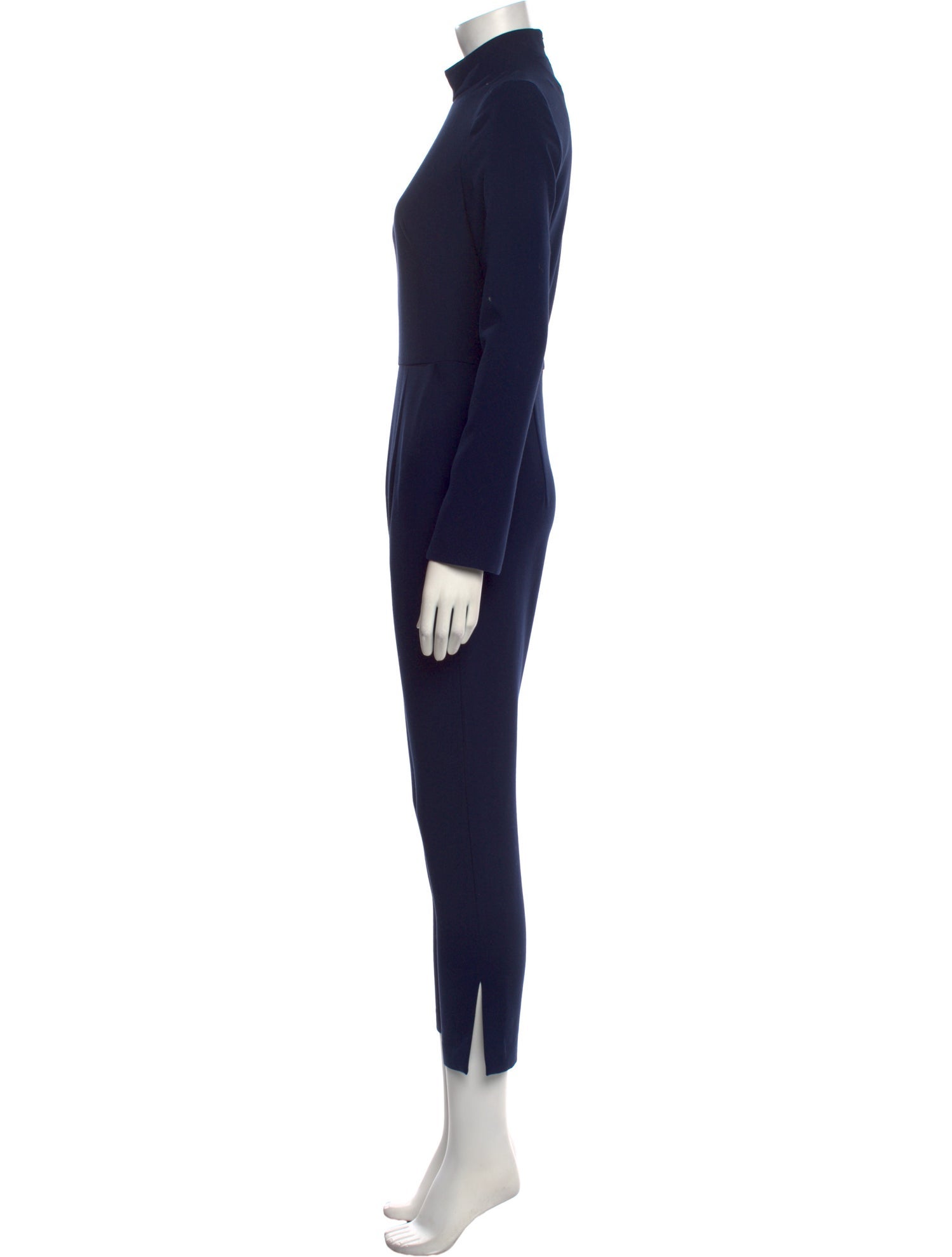 Black Halo Mock Neck Jumpsuit
