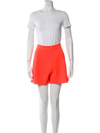 Black Halo Nylon Pleated Accents Short Set