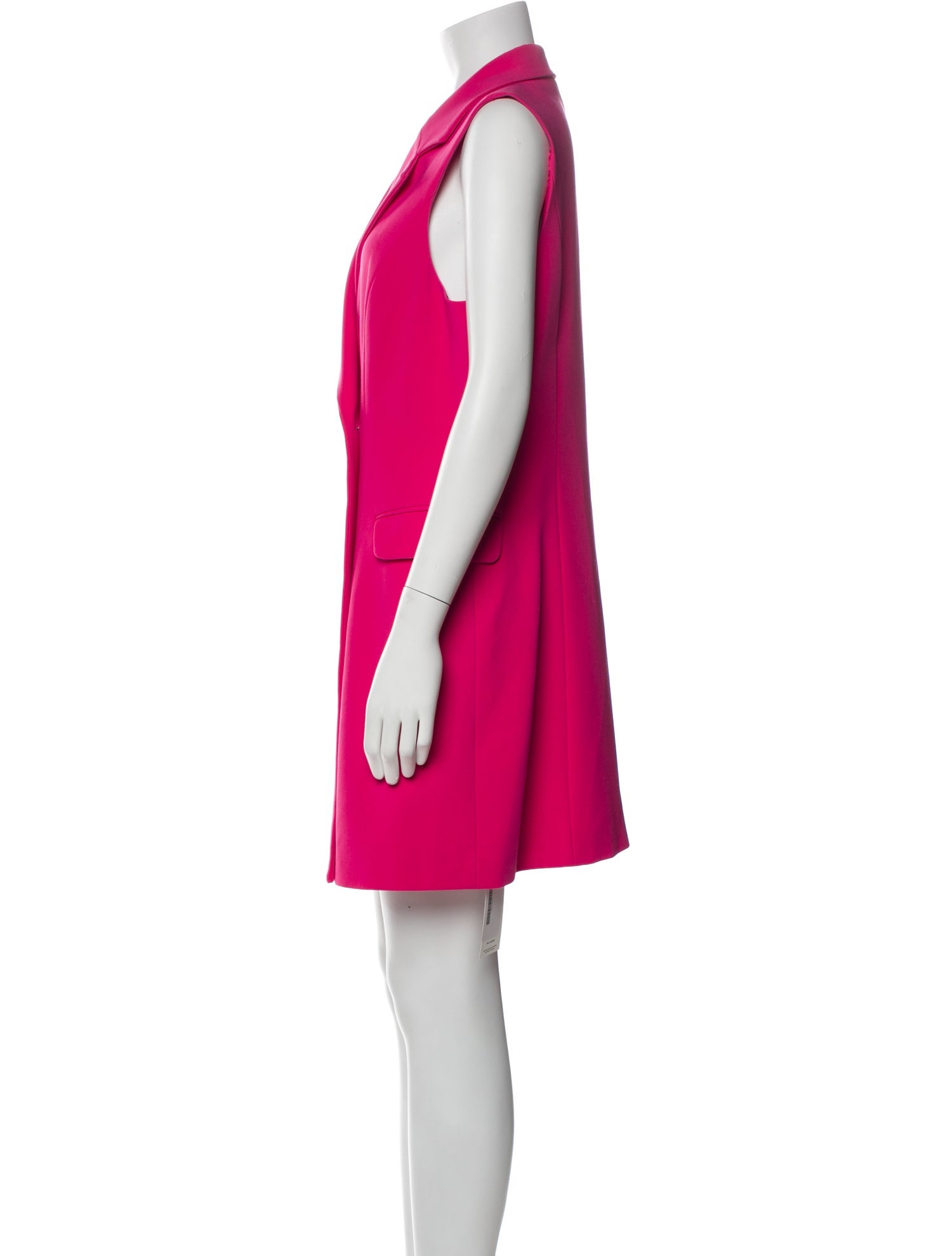 Black Halo V-Neck Mini Dress