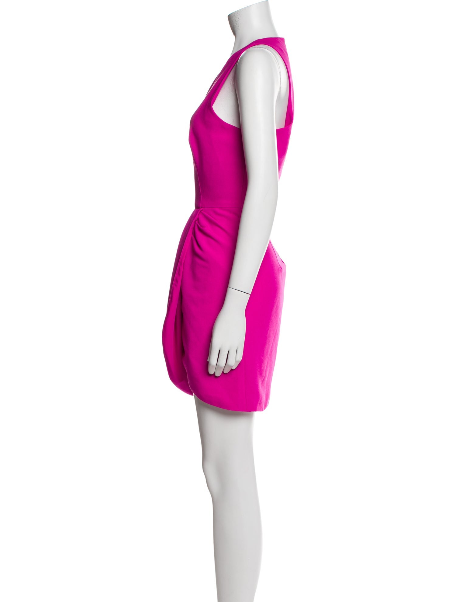 Black Halo Crew Neck Mini Dress