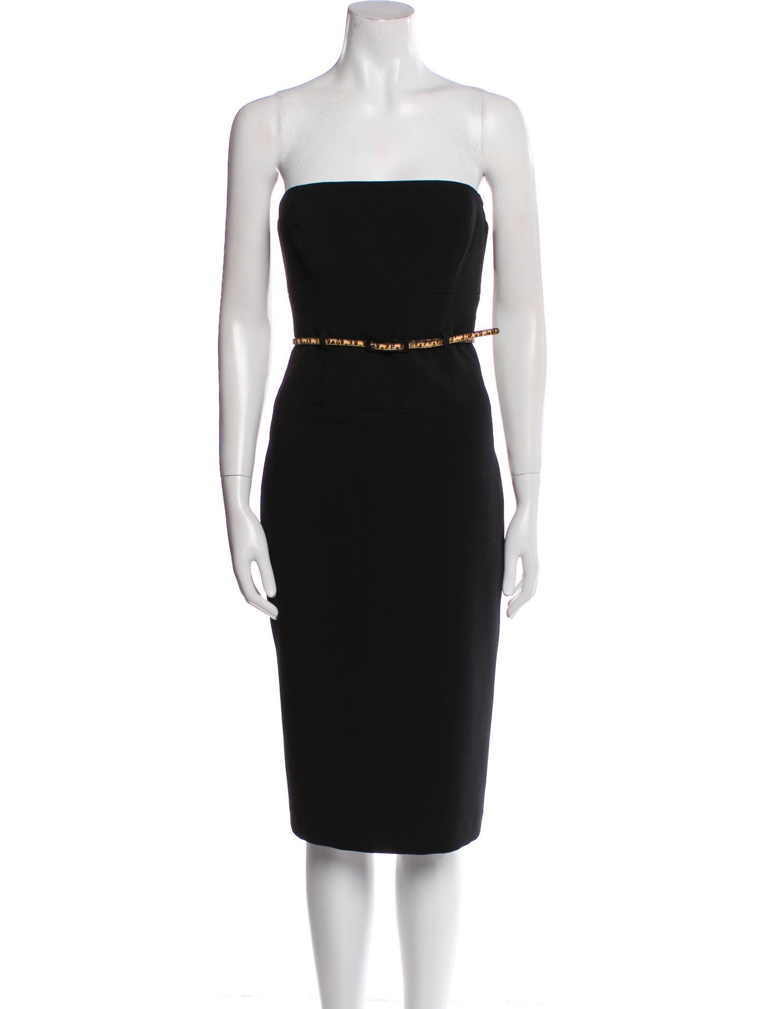 Black Halo Strapless Mini Dress w/ Tags