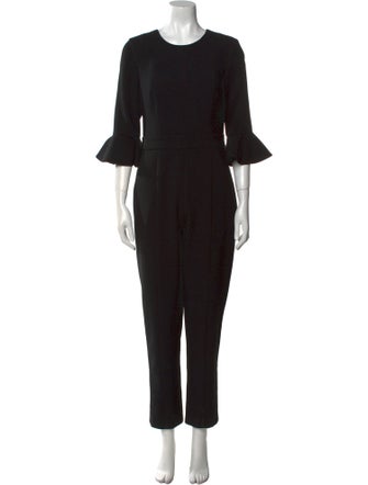 Black Halo Scoop Neck Jumpsuit