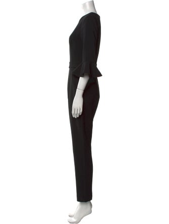 Black Halo Scoop Neck Jumpsuit