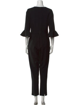 Black Halo Scoop Neck Jumpsuit