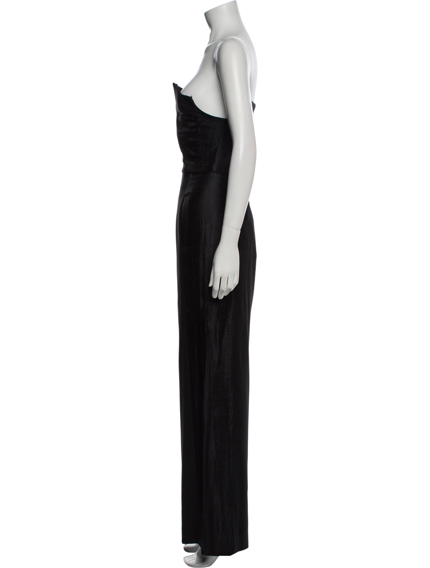 Black Halo Strapless Jumpsuit