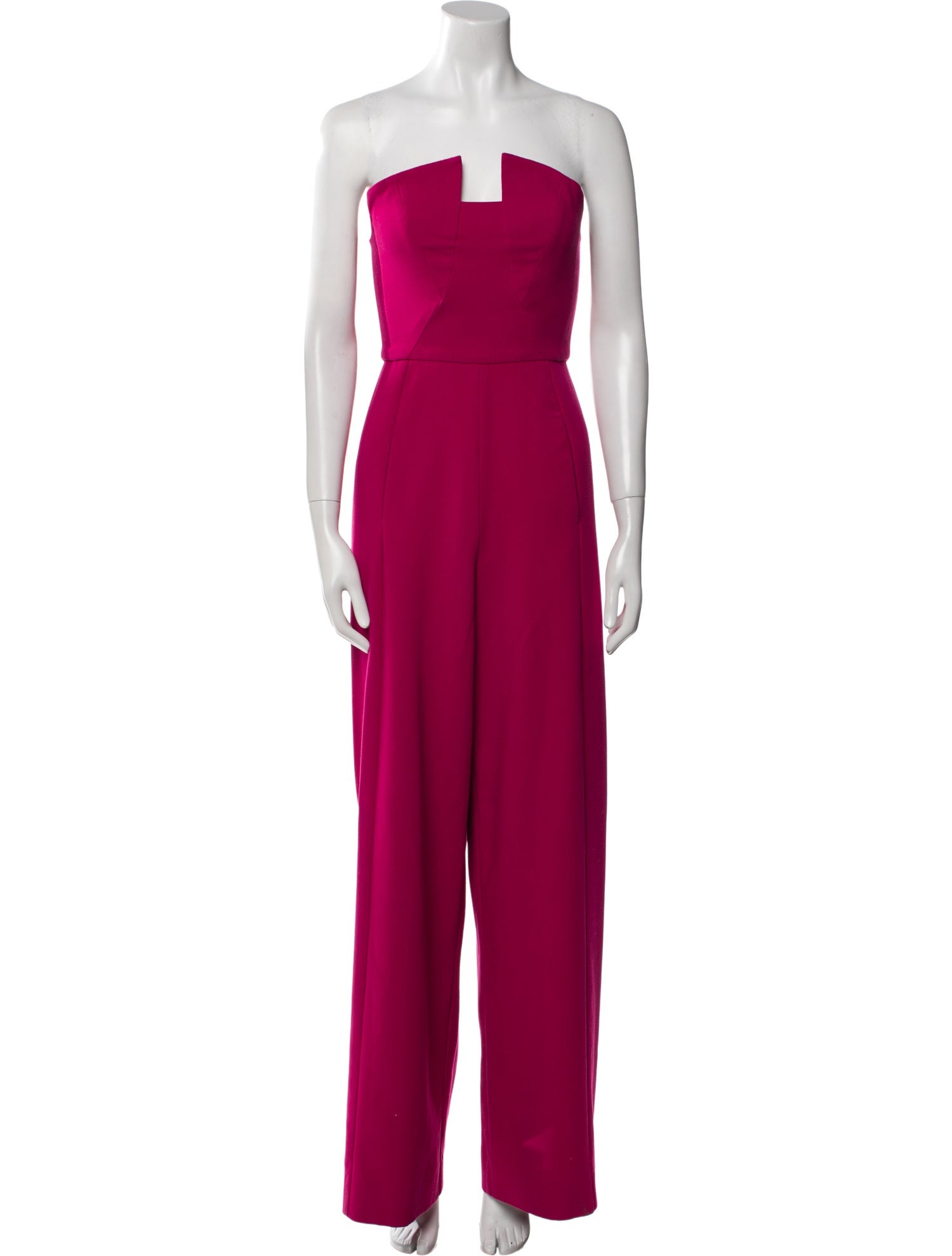 Black Halo Strapless Jumpsuit