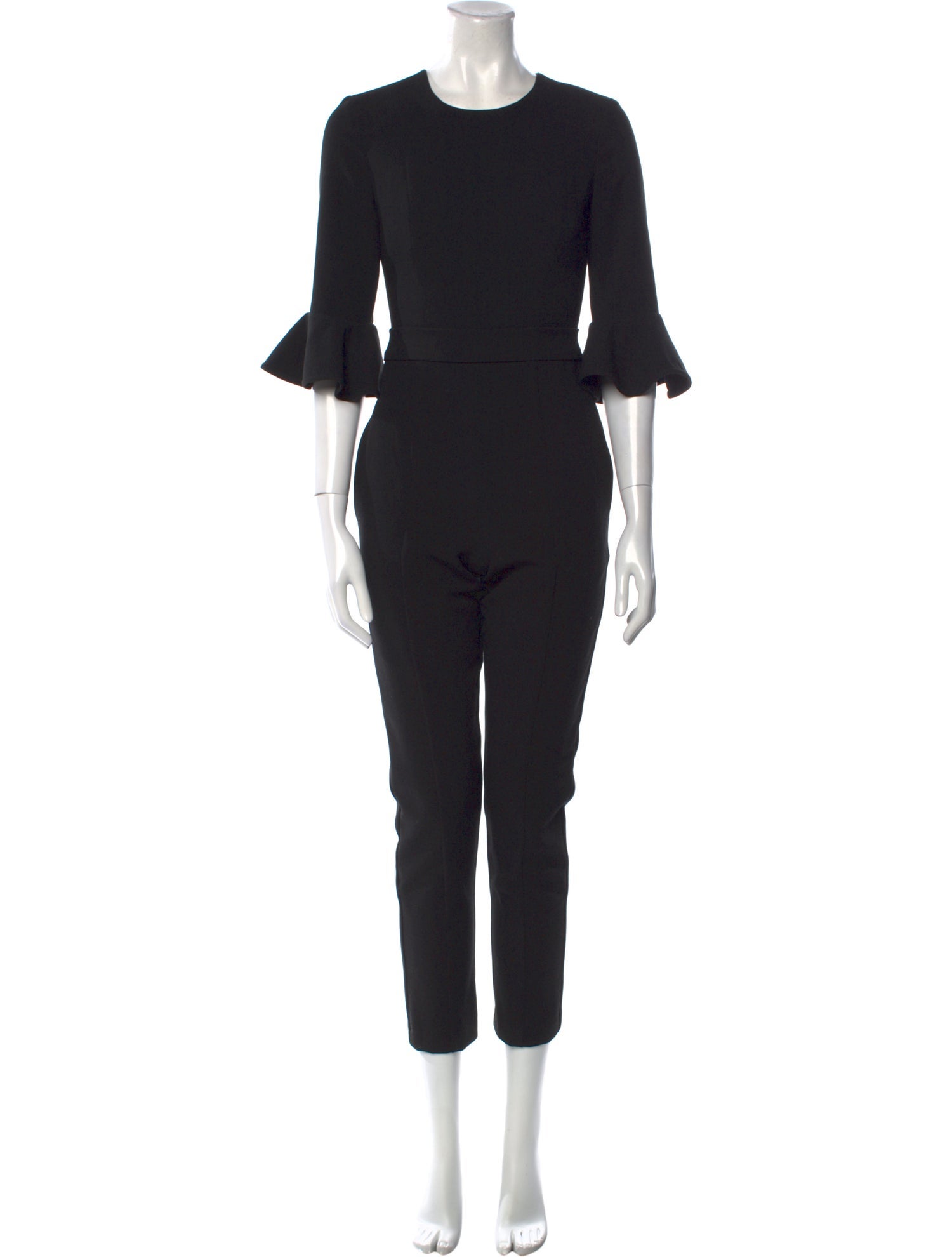 Black Halo Crew Neck Jumpsuit