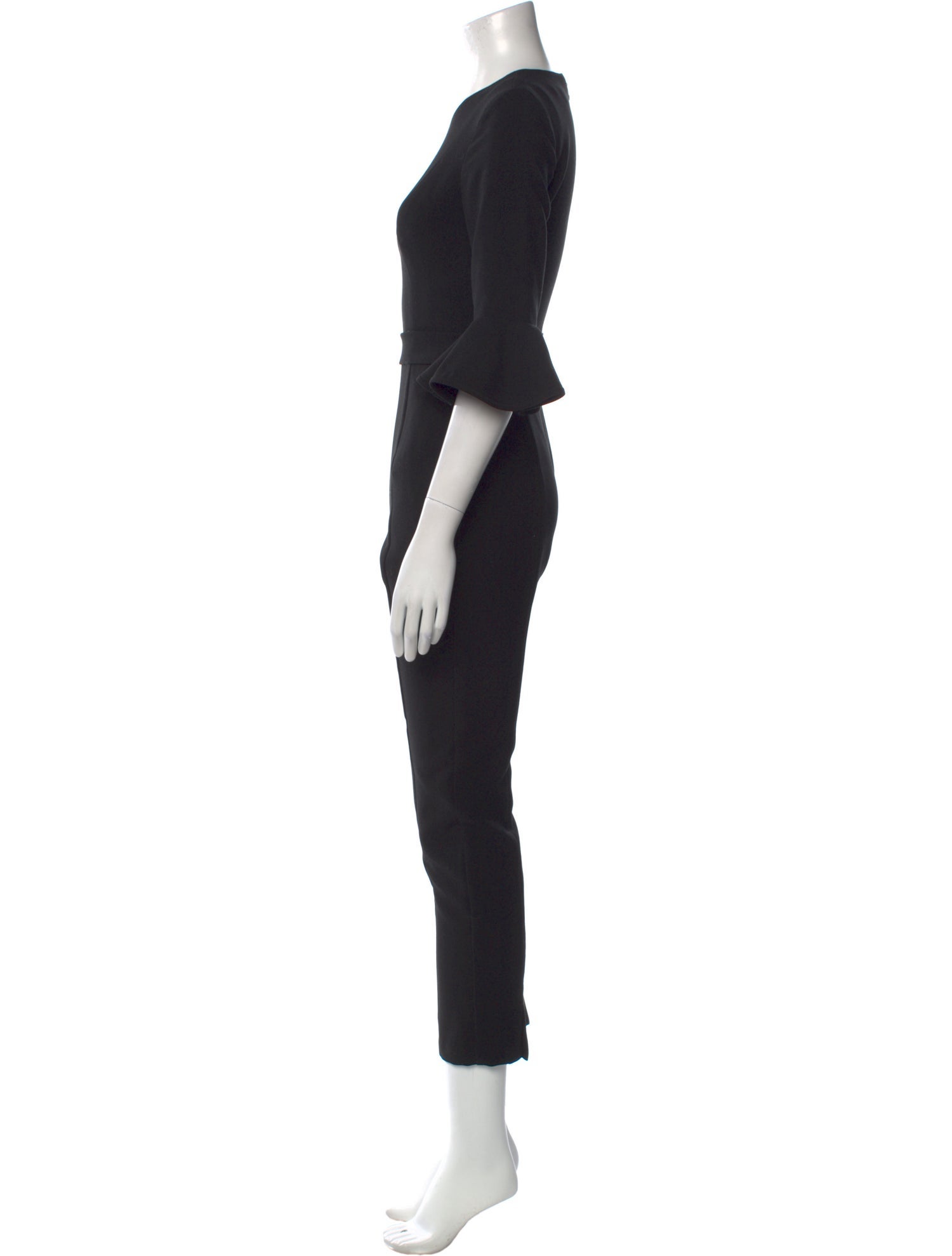 Black Halo Crew Neck Jumpsuit