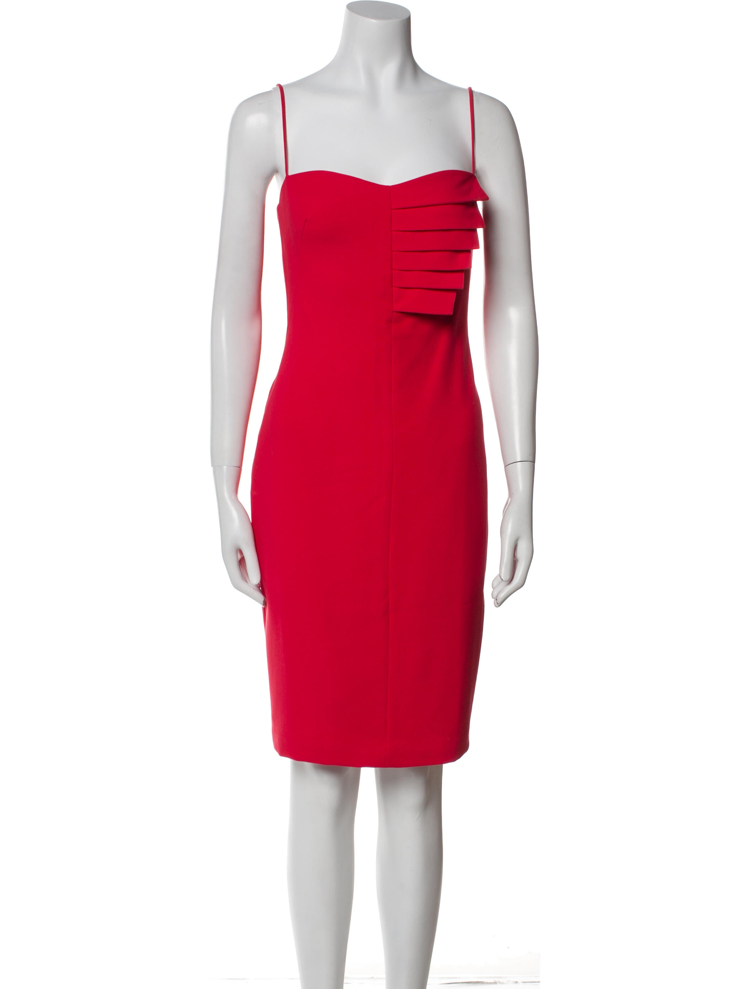 Black Halo Square Neckline Mini Dress