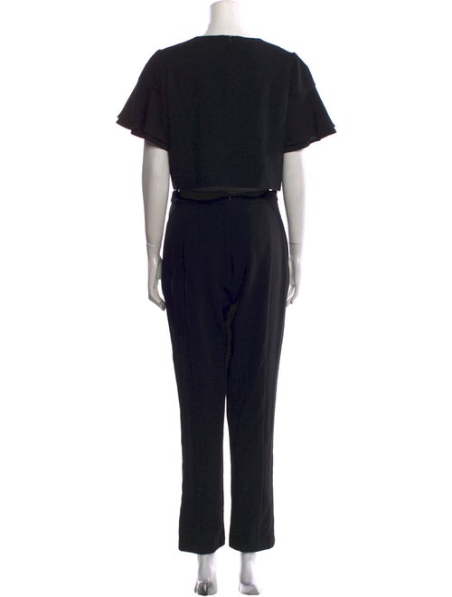 Black Halo Crew Neck Jumpsuit