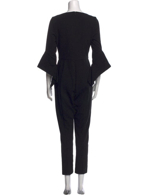 Black Halo Plunge Neckline Jumpsuit