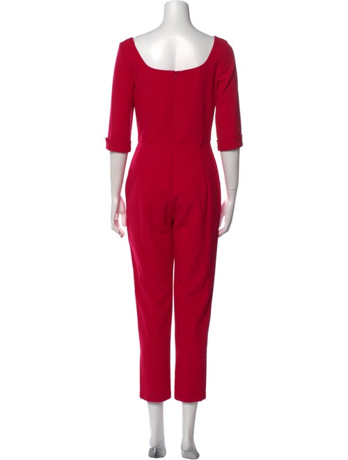 Black Halo V-Neck Jumpsuit