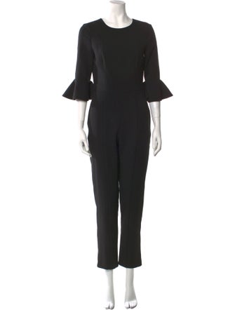 Black Halo Scoop Neck Jumpsuit