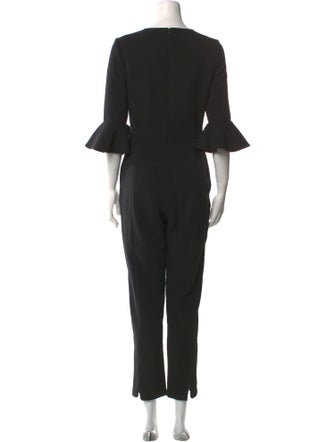 Black Halo Scoop Neck Jumpsuit