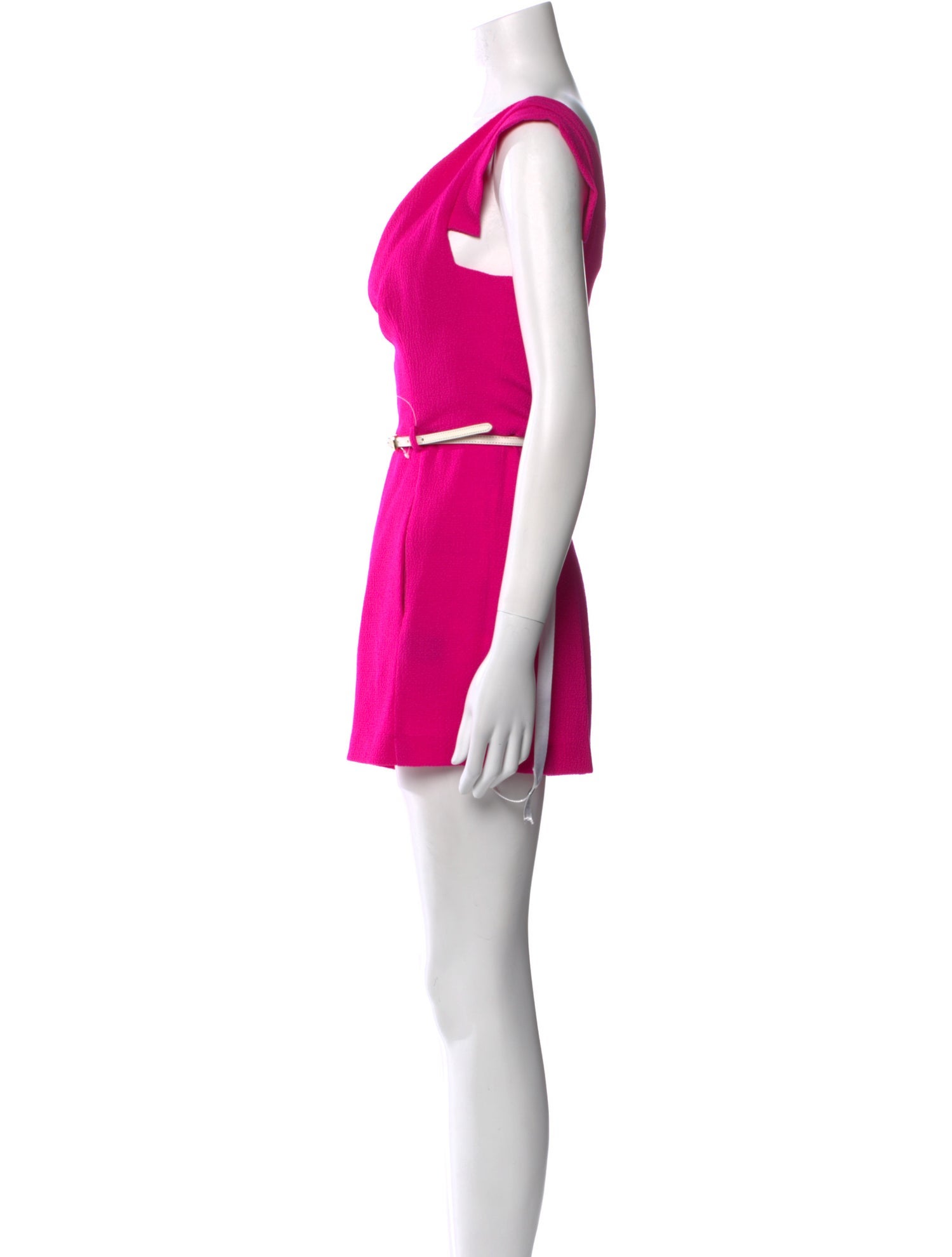 Black Halo Asymmetrical Romper