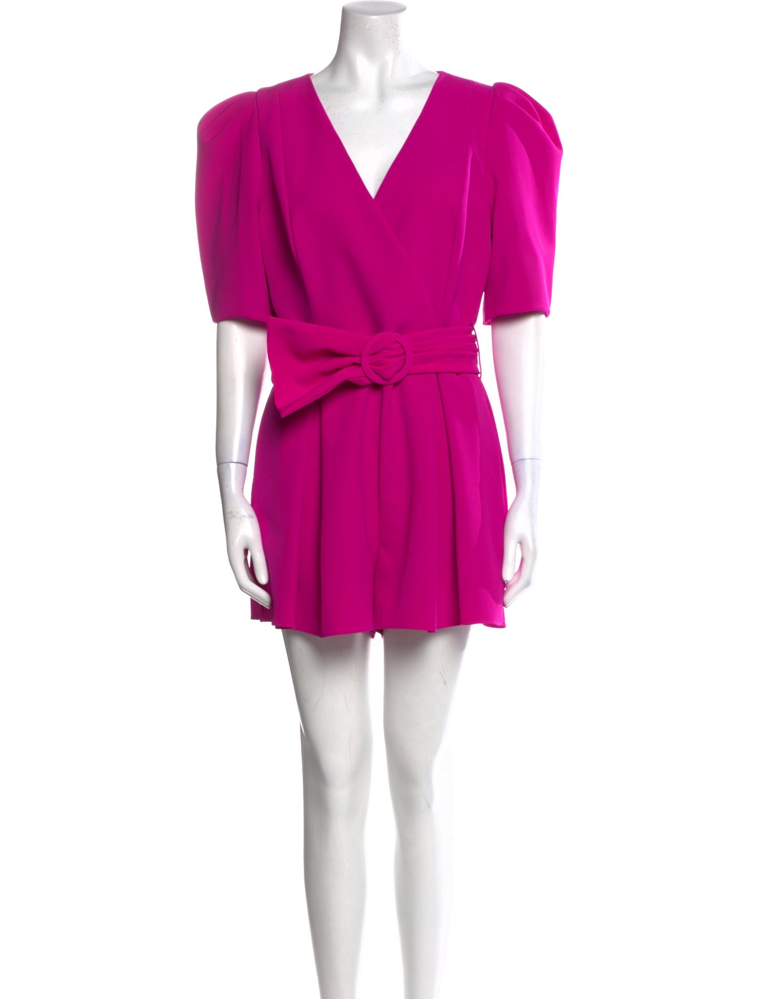 Black Halo V-Neck Romper