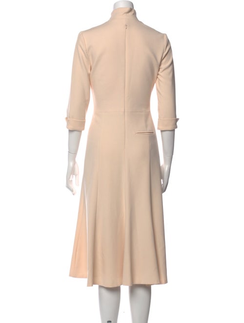 Black Halo V-Neck Midi Length Dress