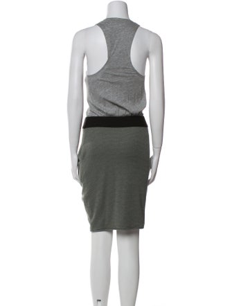 Black Halo Scoop Neck Knee-Length Dress