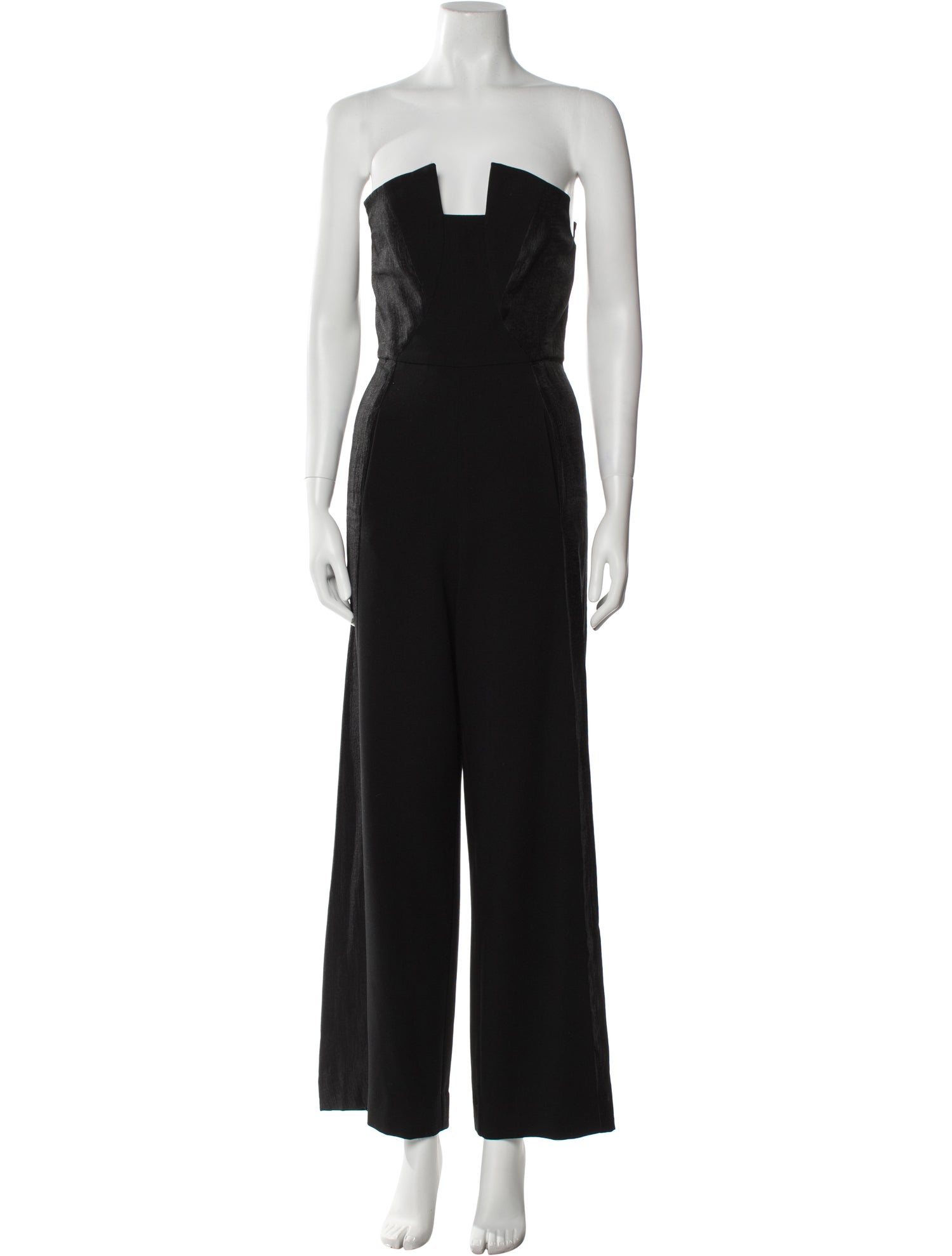 Black Halo Strapless Jumpsuit