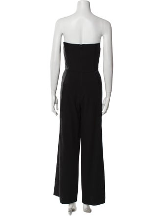 Black Halo Strapless Jumpsuit