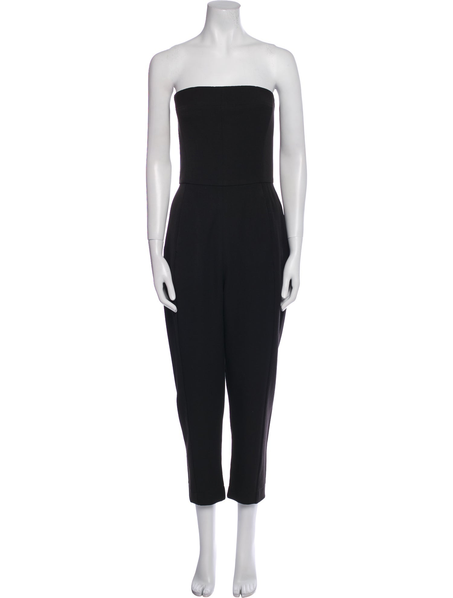 Black Halo Strapless Jumpsuit