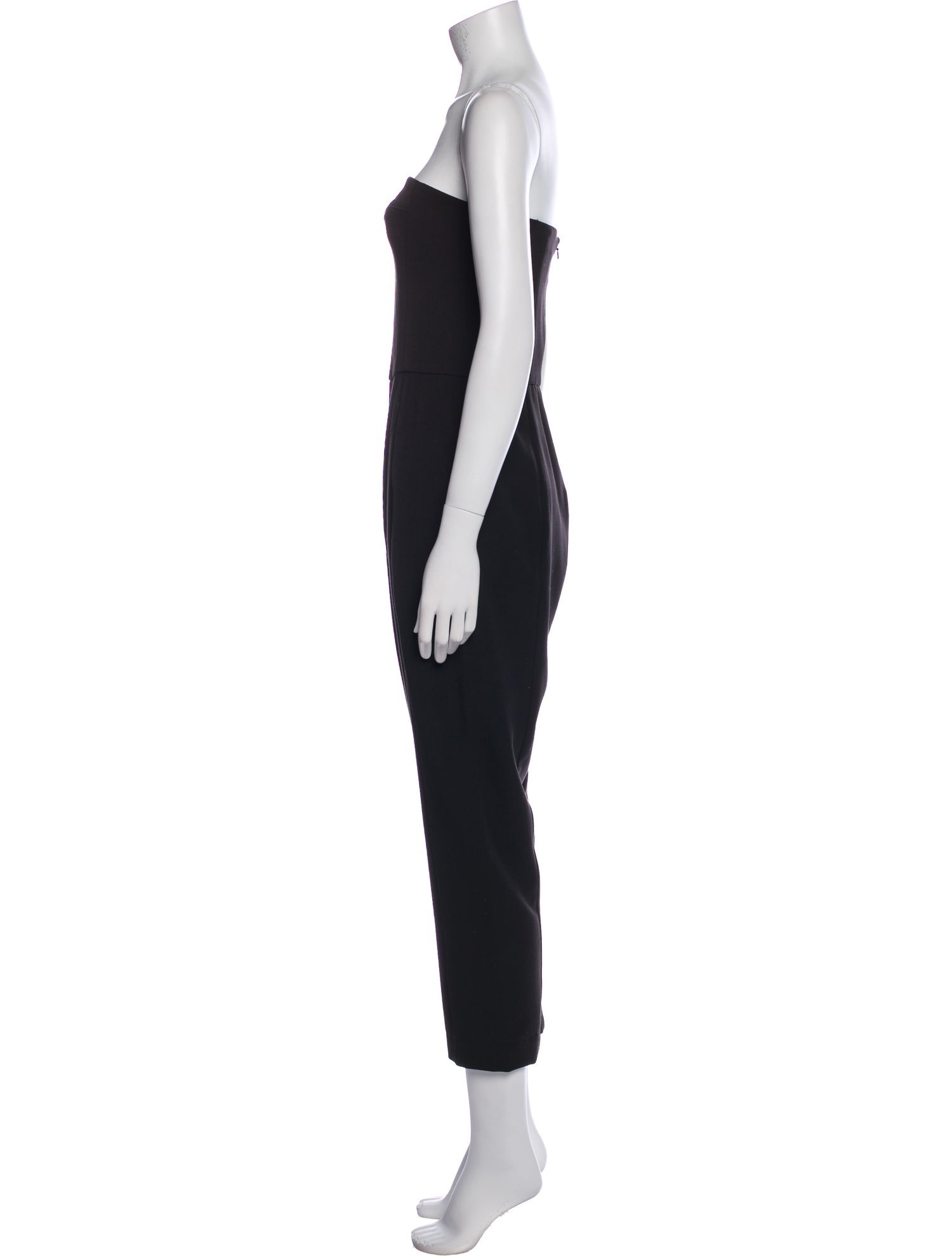 Black Halo Strapless Jumpsuit