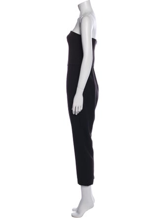 Black Halo Strapless Jumpsuit