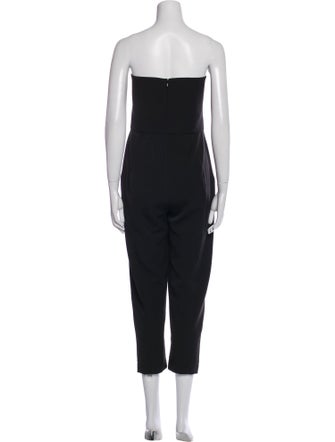 Black Halo Strapless Jumpsuit