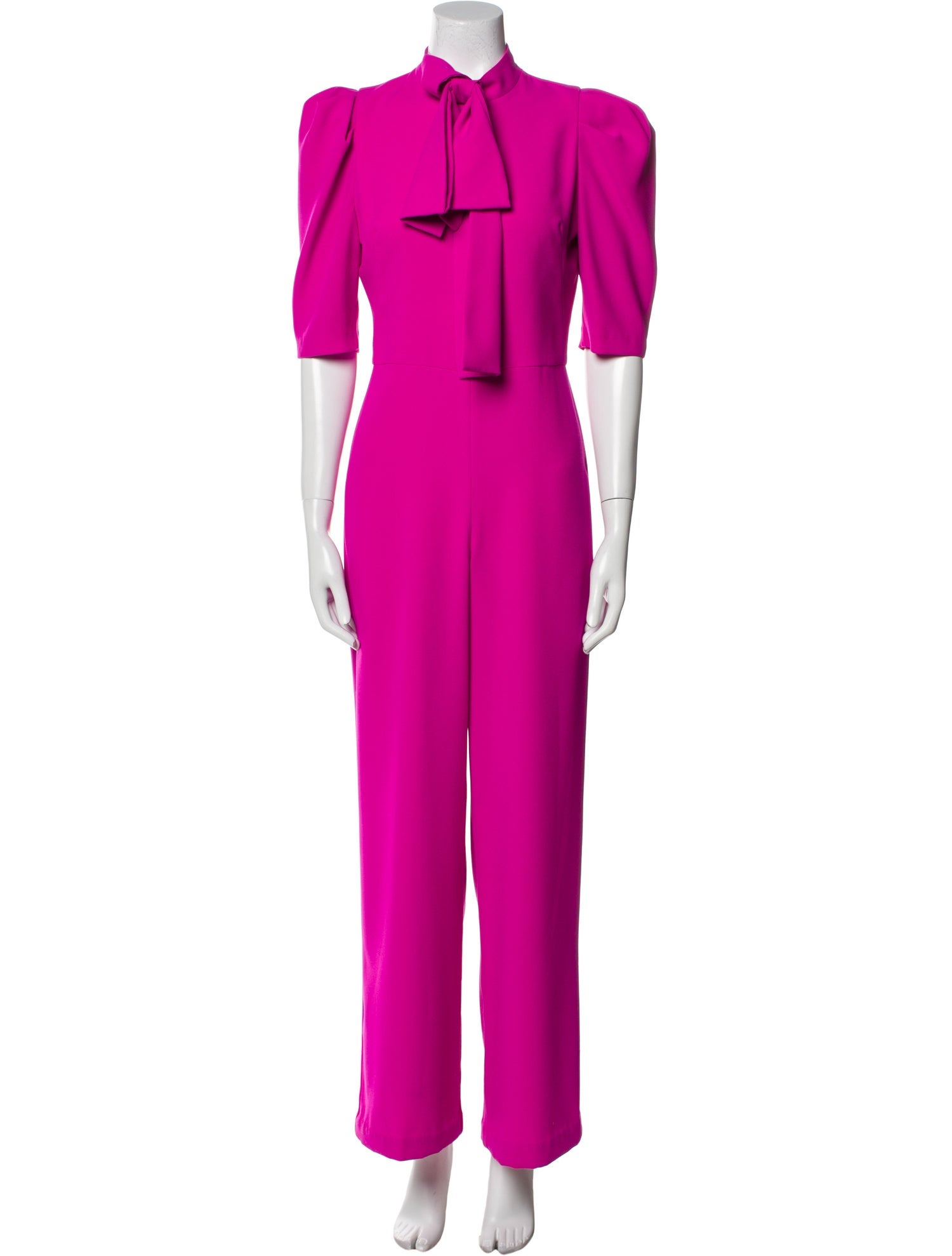 Black Halo Tie Neck Jumpsuit