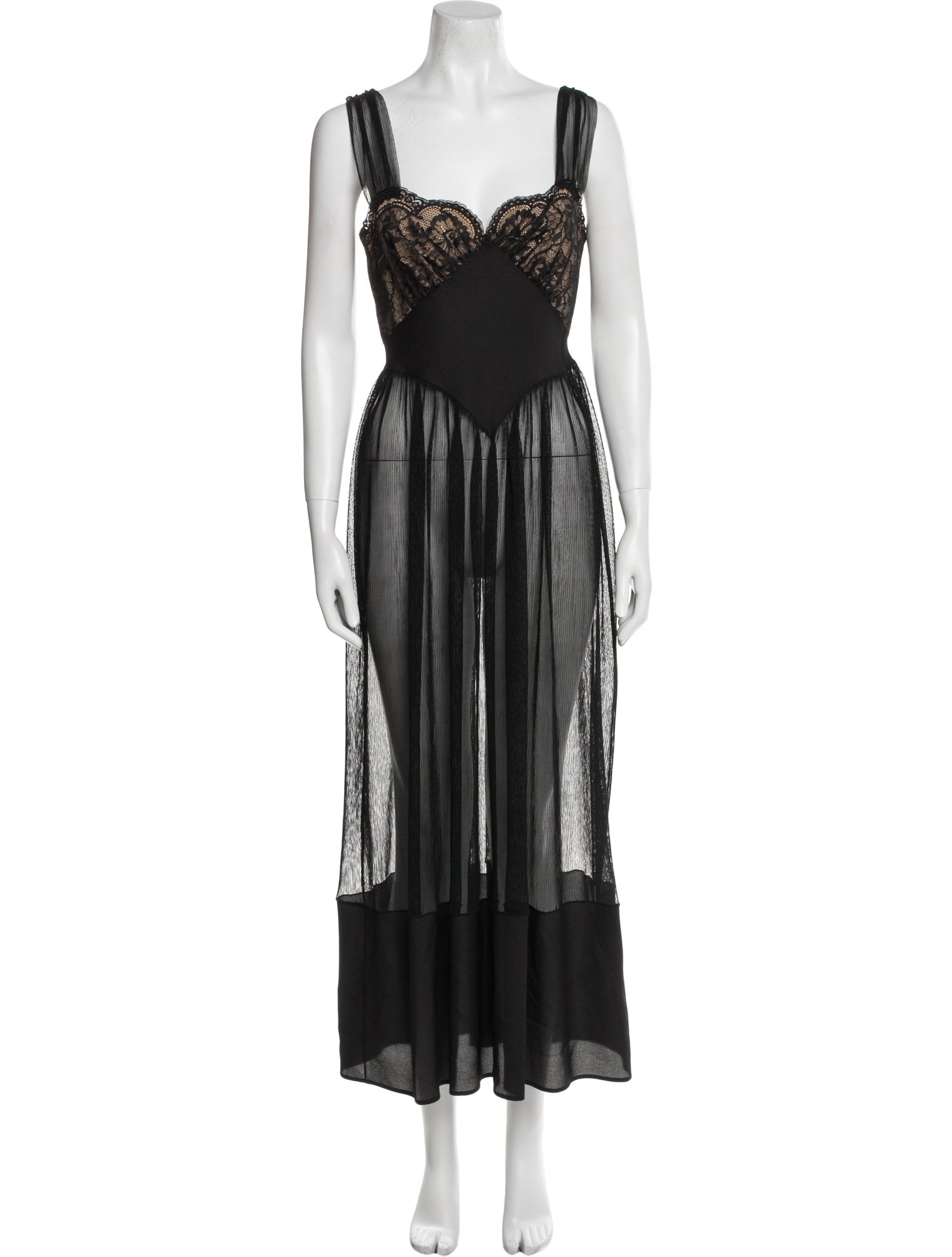 Black Halo Silk Long Dress w/ Tags