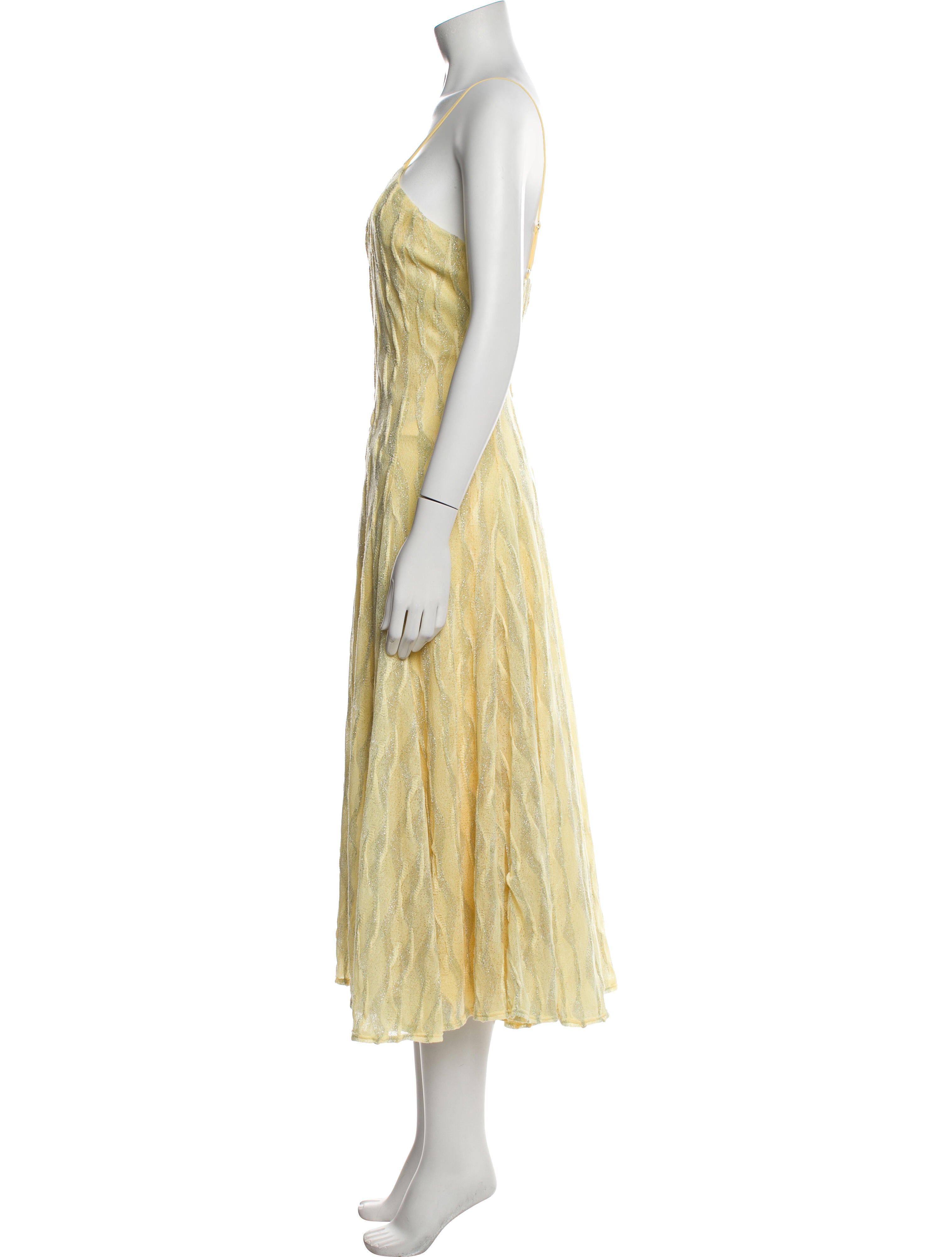 Black Halo Patterned Long Dress