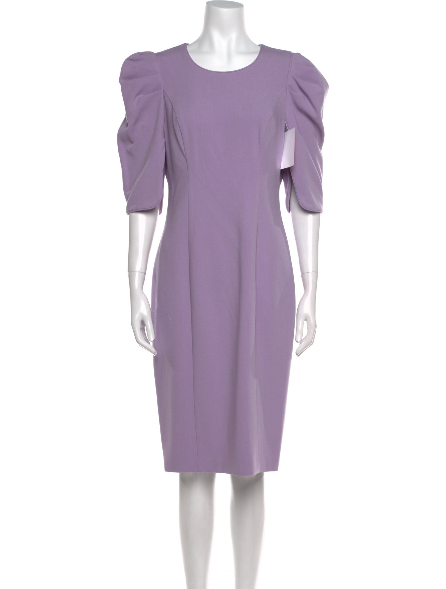 Black Halo Nylon Midi Length Dress