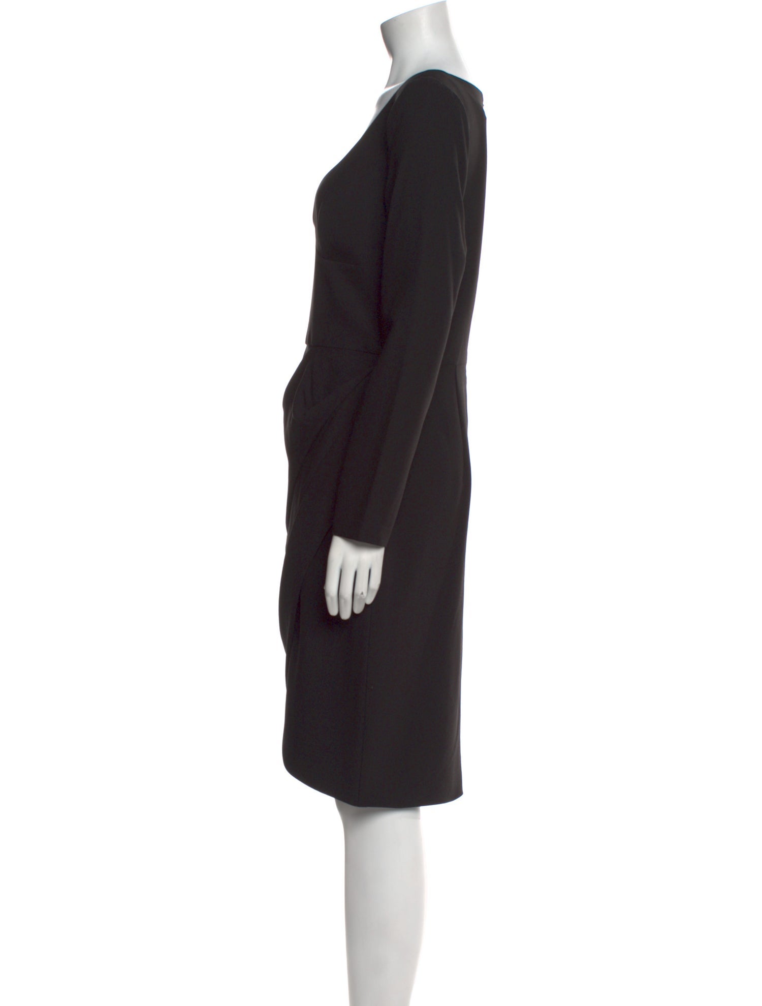 Black Halo V-Neck Knee-Length Dress w/ Tags