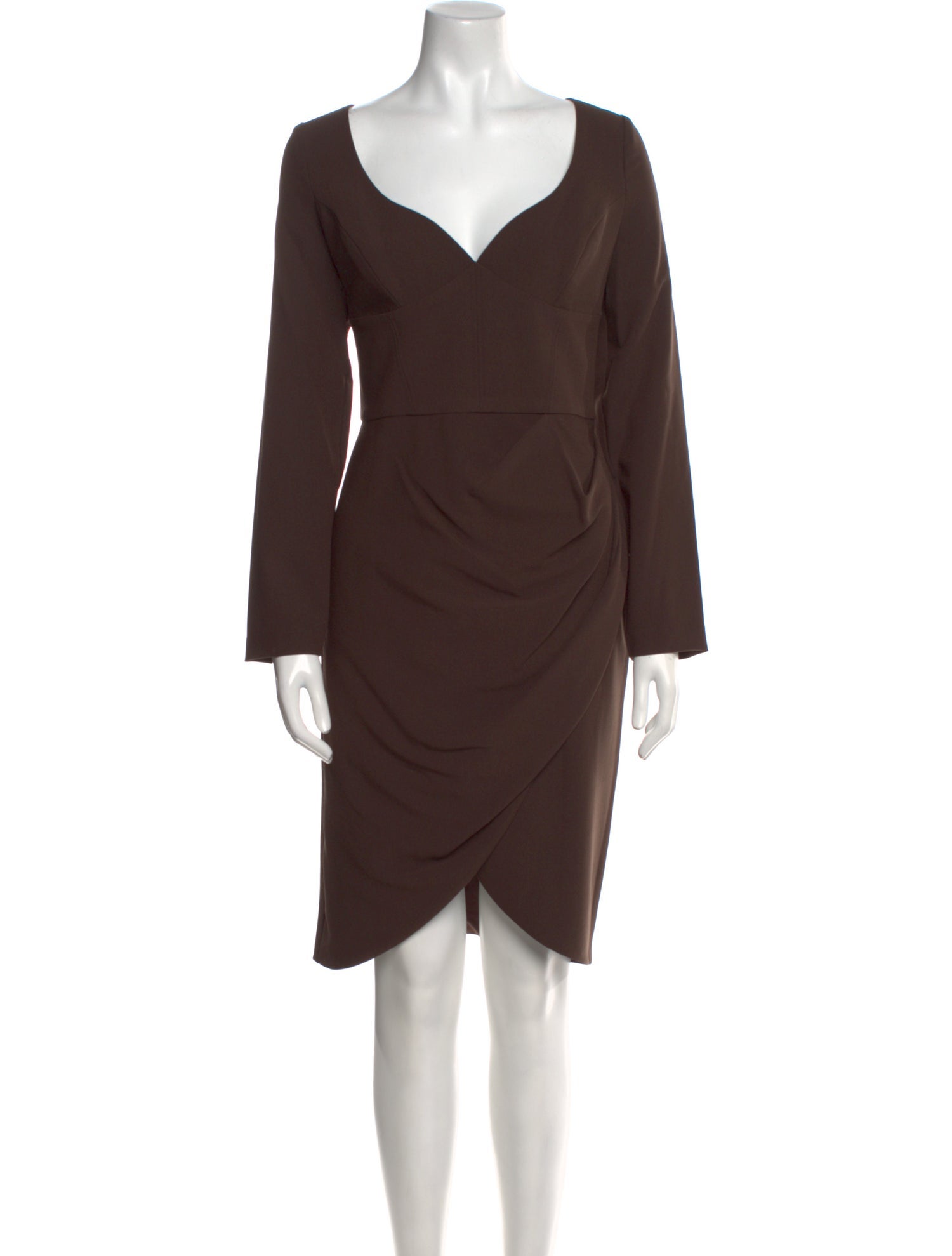 Black Halo V-Neck Knee-Length Dress w/ Tags
