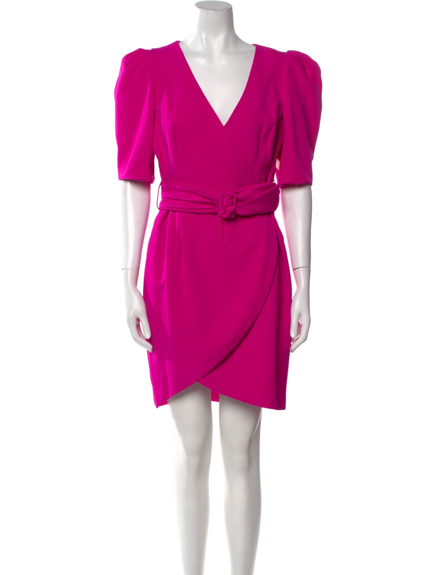 Black Halo V-Neck Mini Dress w/ Tags