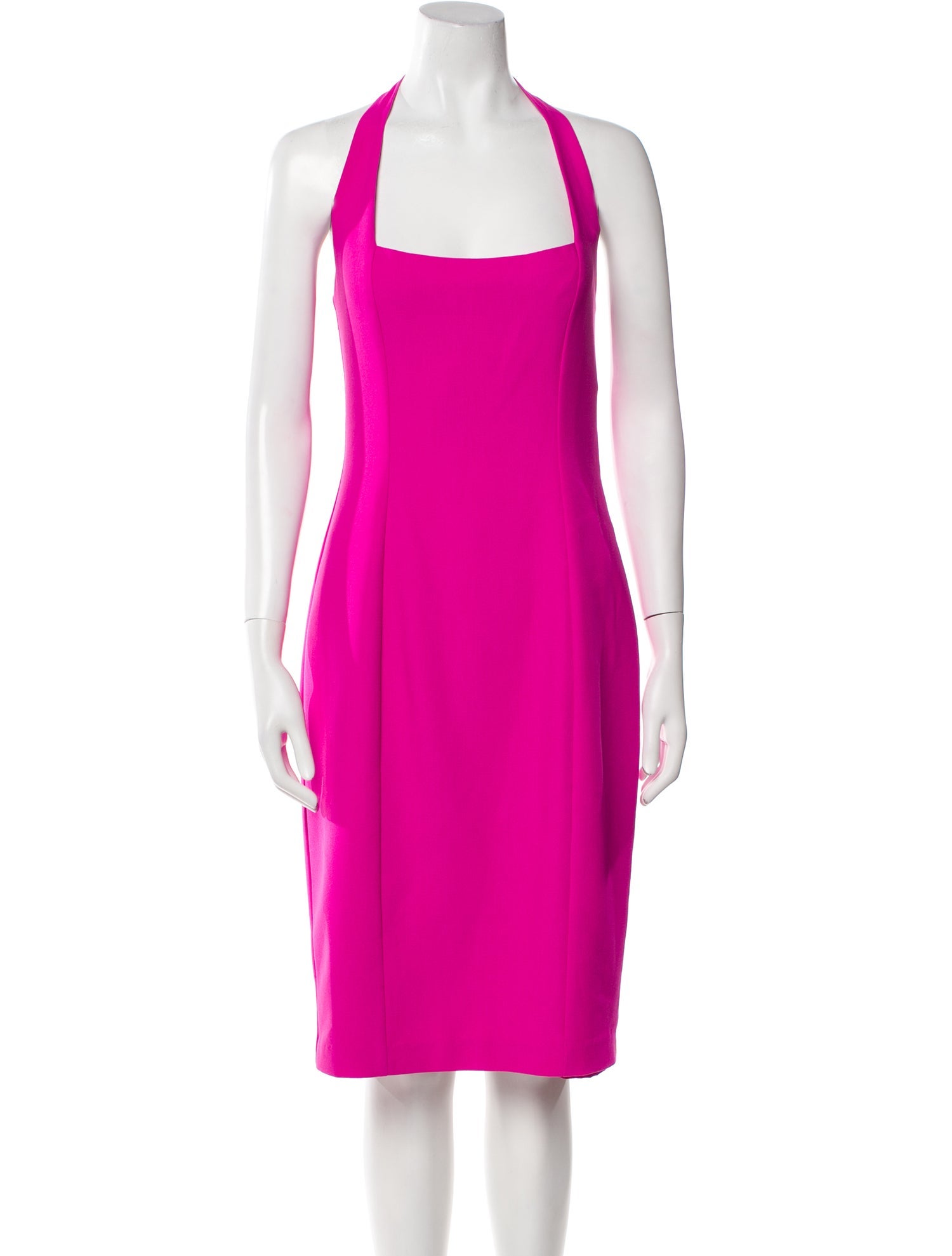 Black Halo Halterneck Midi Length Dress w/ Tags