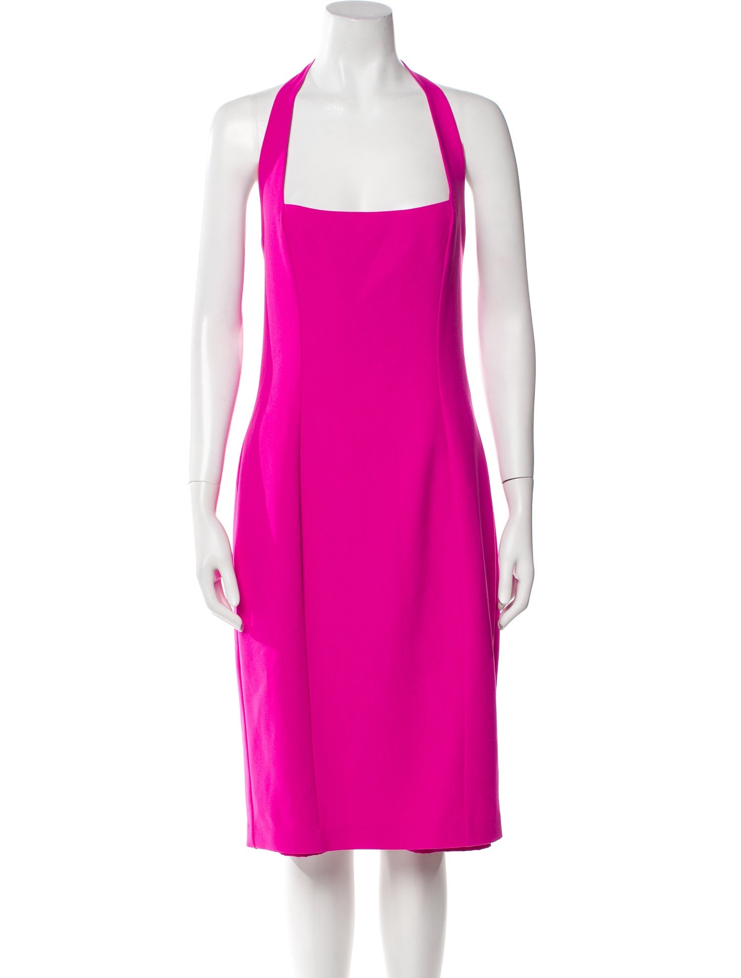 Black Halo Halterneck Knee-Length Dress w/ Tags