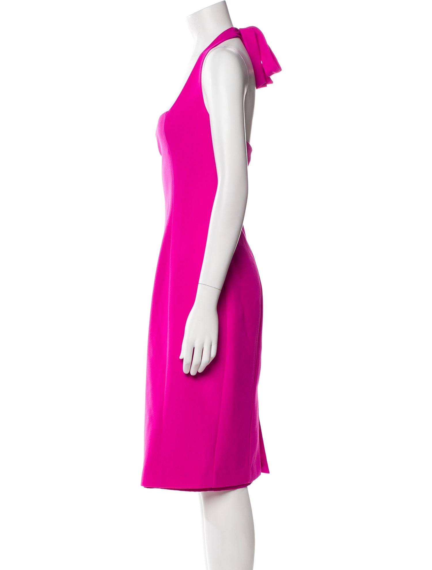 Black Halo Halterneck Knee-Length Dress w/ Tags