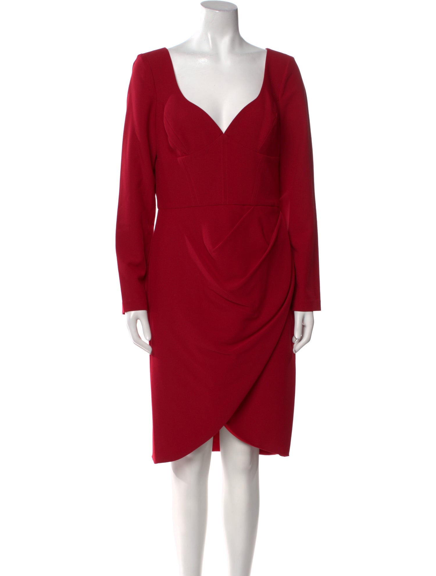 Black Halo V-Neck Knee-Length Dress w/ Tags