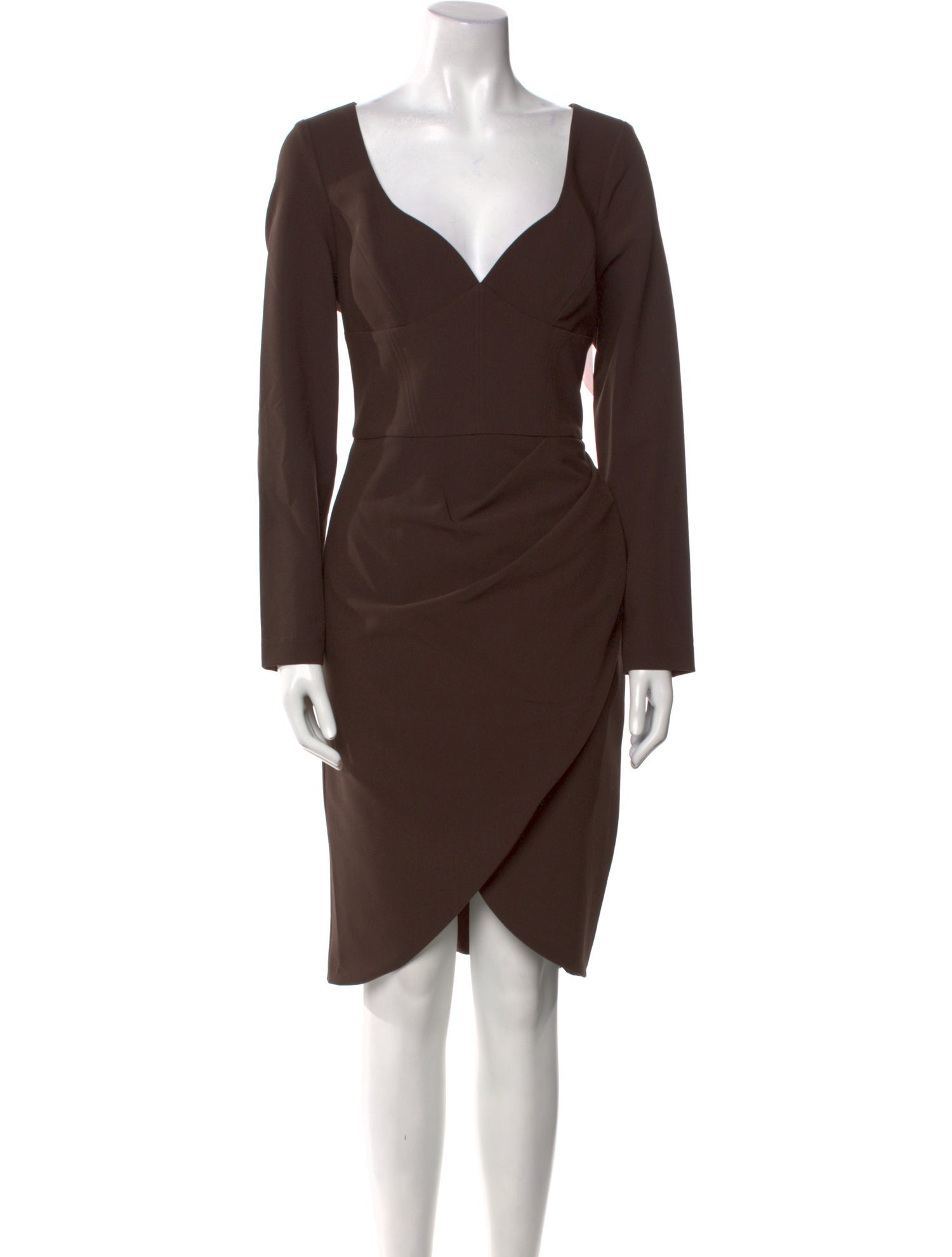 Black Halo Nylon Knee-Length Dress