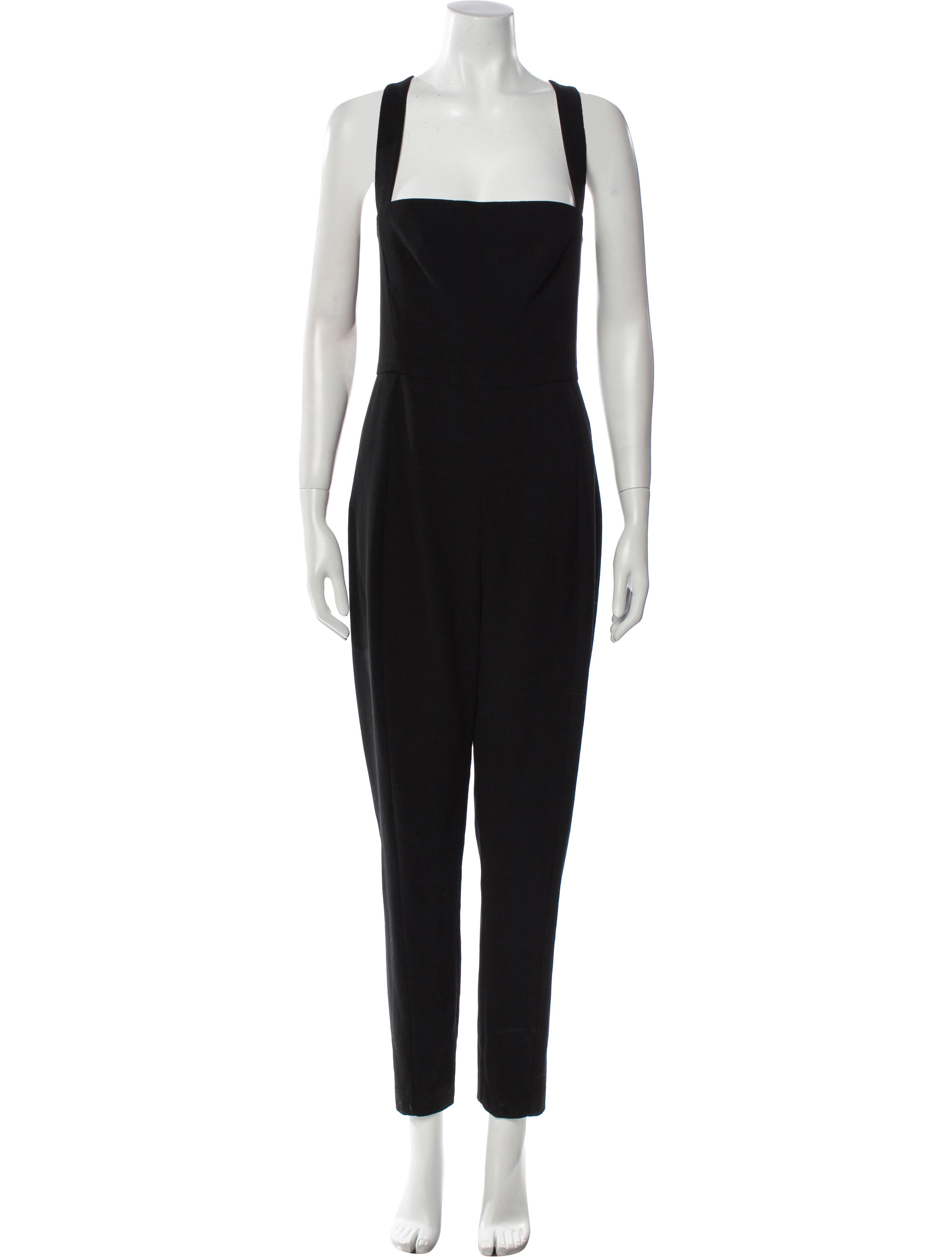 Black Halo Square Neckline Jumpsuit