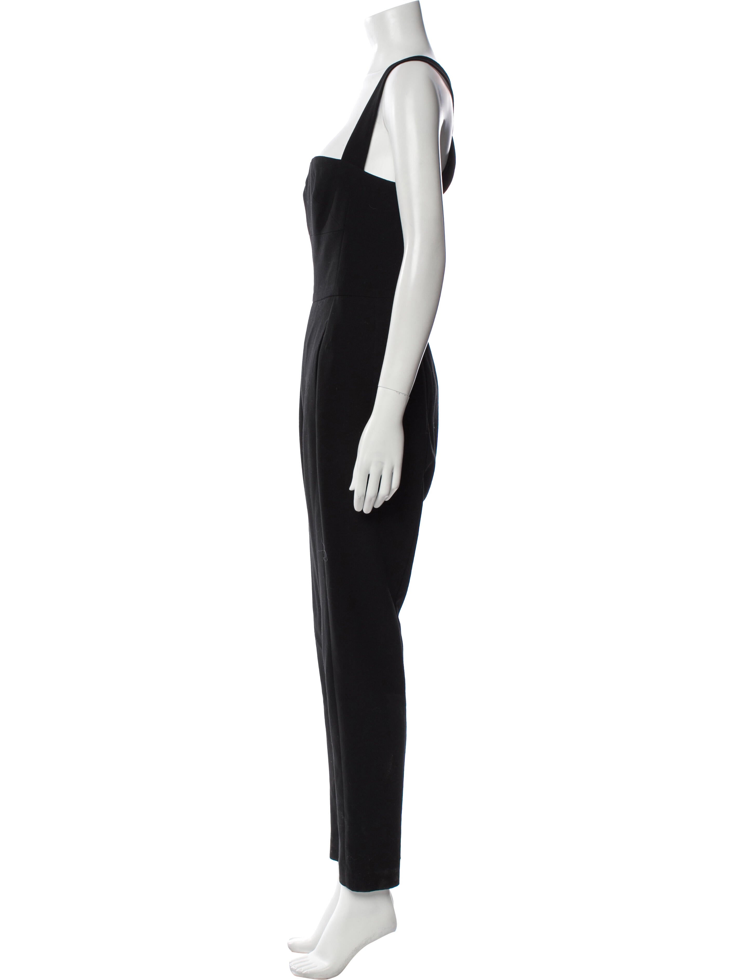Black Halo Square Neckline Jumpsuit