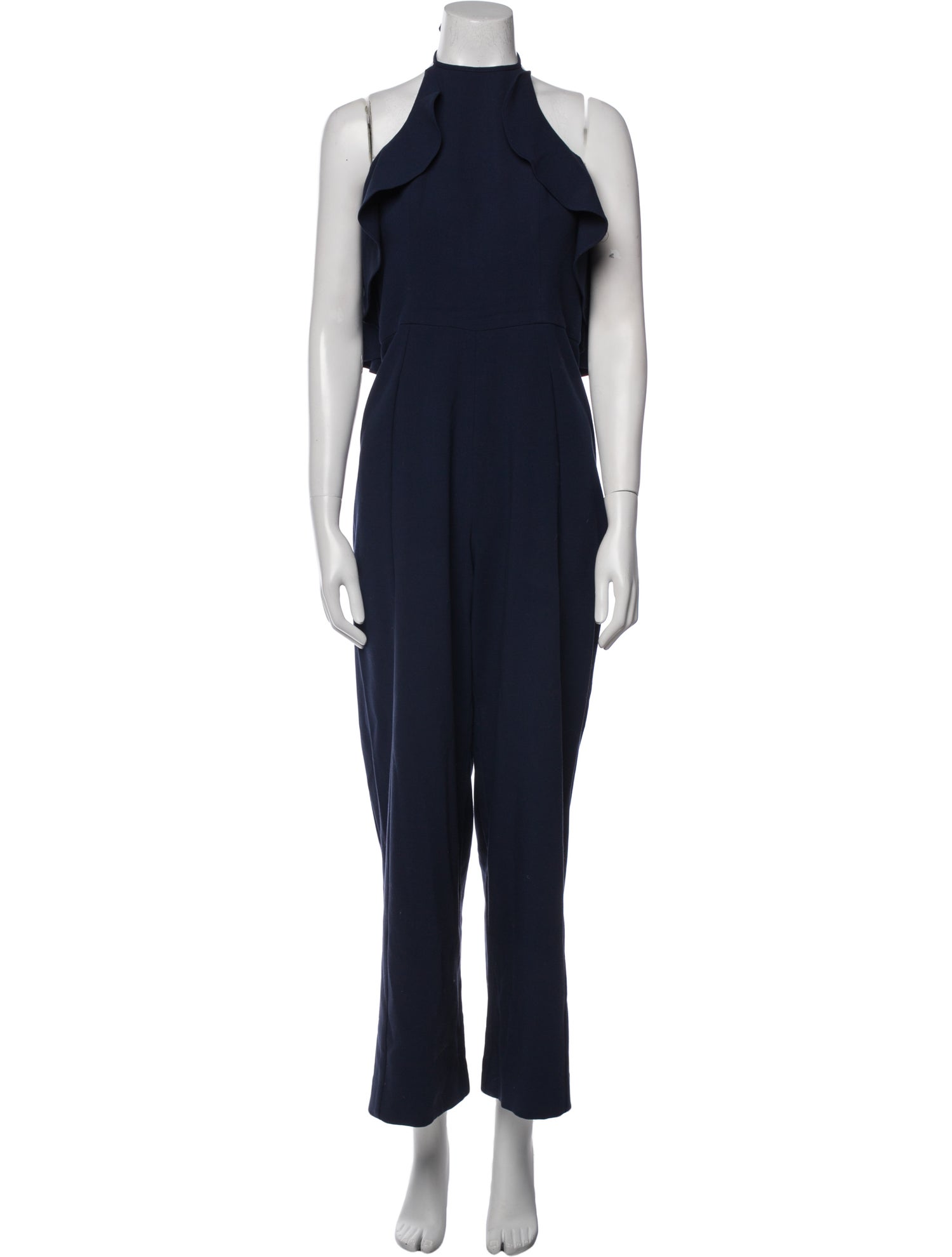 Black Halo Crew Neck Jumpsuit